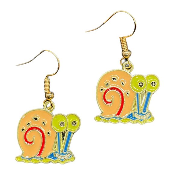 Artisan Jewelry - SpongeBob Gary the Snail Earrings